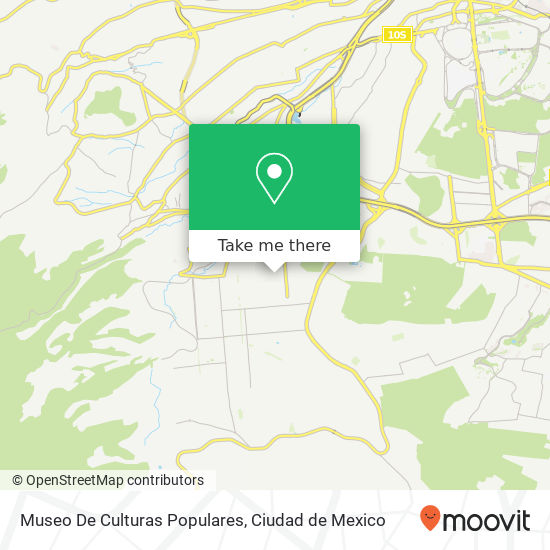 Museo De Culturas Populares map