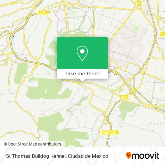 St Thomas Bulldog Kennel map