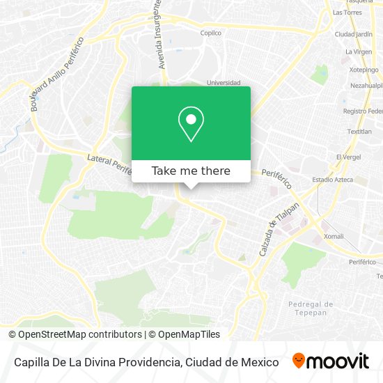 Capilla De La Divina Providencia map