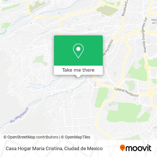 Casa Hogar Maria Cristina map