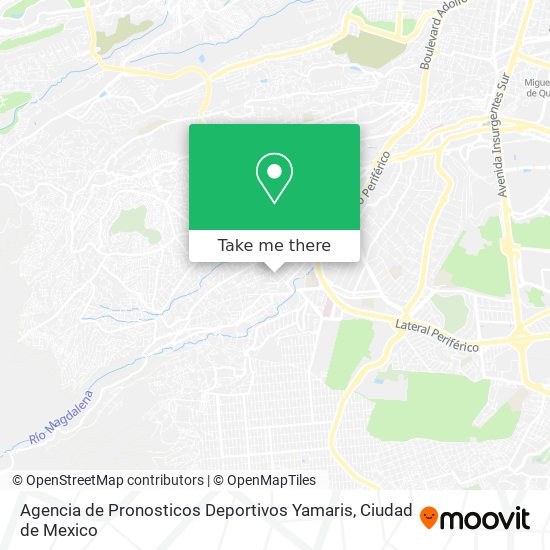 Agencia de Pronosticos Deportivos Yamaris map
