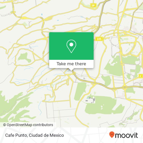 Cafe Punto map