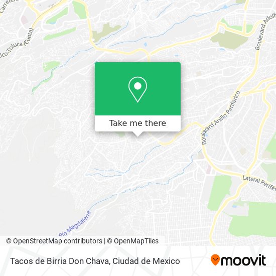 Tacos de Birria Don Chava map