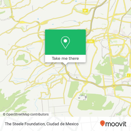 Mapa de The Steele Foundation