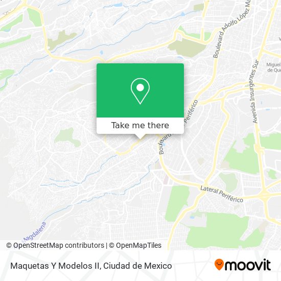 Mapa de Maquetas Y Modelos II