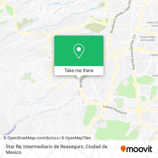 Mapa de Star Re, Intermediario de Reaseguro