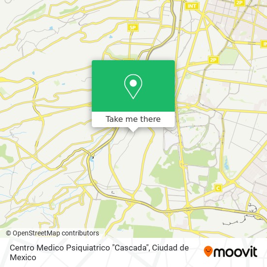 Centro Medico Psiquiatrico "Cascada" map