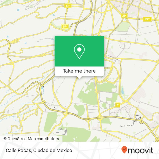 Calle Rocas map