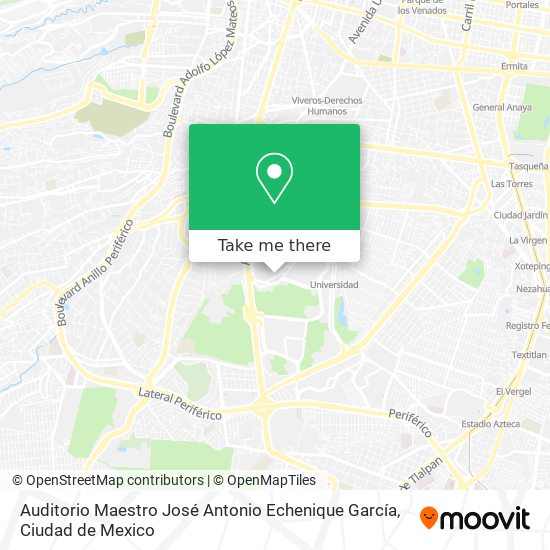 Auditorio Maestro José Antonio Echenique García map