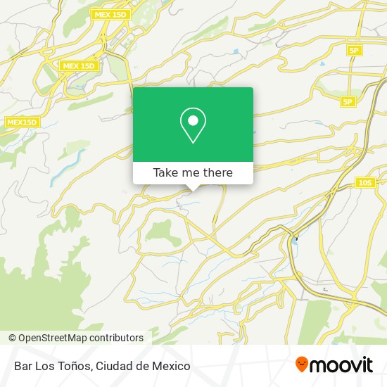 Mapa de Bar Los Toños