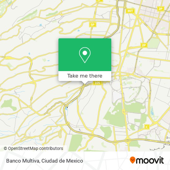 Banco Multiva map