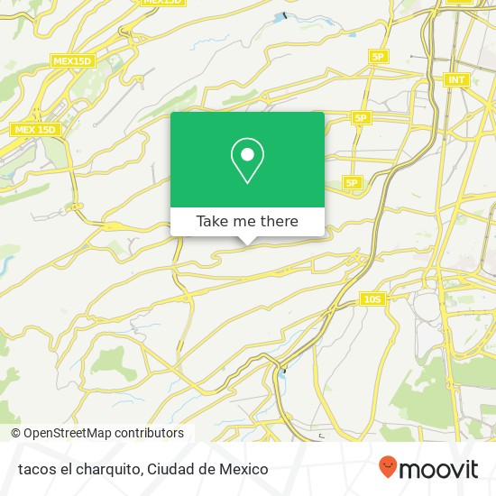 tacos el charquito map