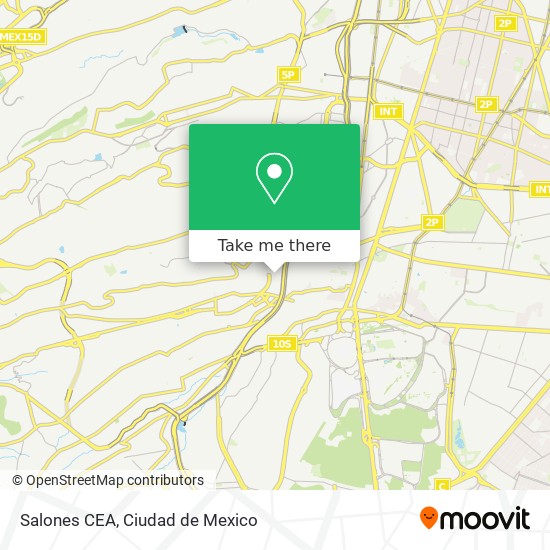 Salones CEA map