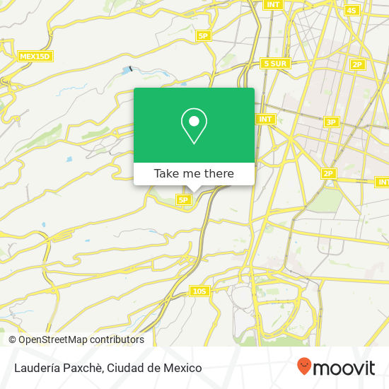 Laudería Paxchè map