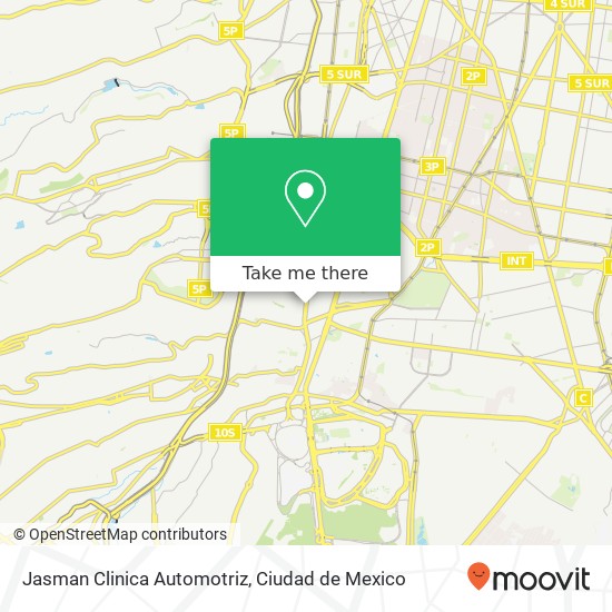 Jasman Clinica Automotriz map