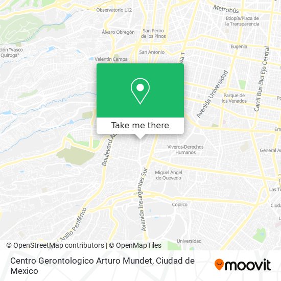 Centro Gerontologico Arturo Mundet map
