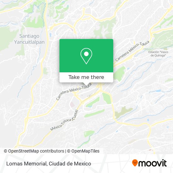 Lomas Memorial map