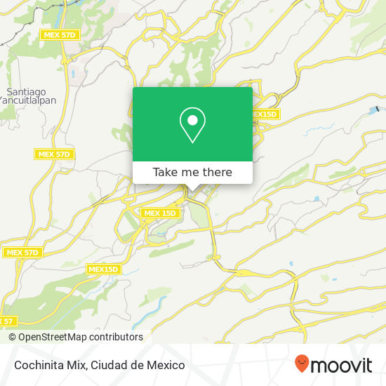 Mapa de Cochinita Mix