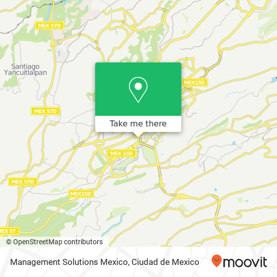 Management Solutions Mexico map