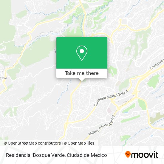 Mapa de Residencial Bosque Verde