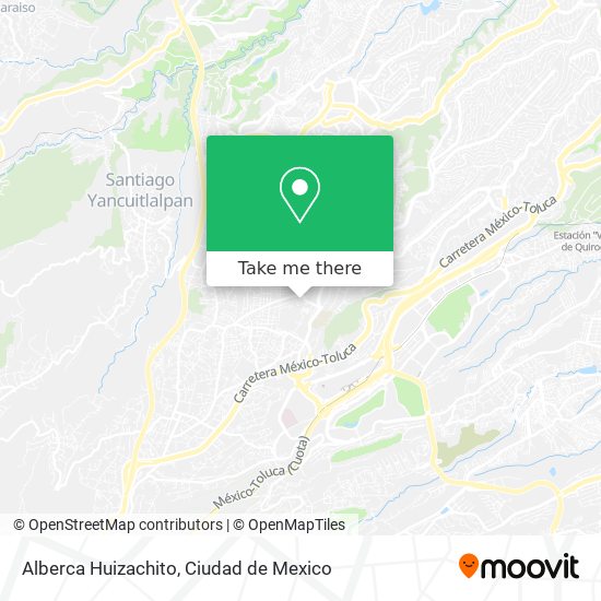 Mapa de Alberca Huizachito