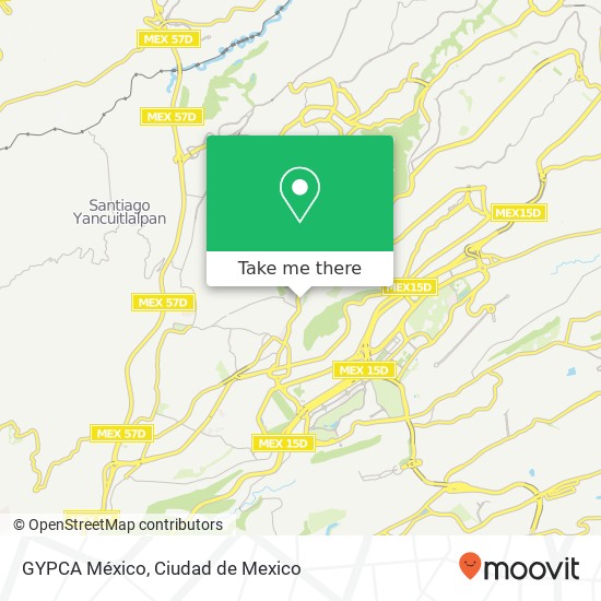 GYPCA México map
