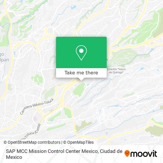 SAP MCC Mission Control Center Mexico map