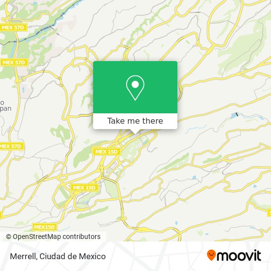 Merrell map