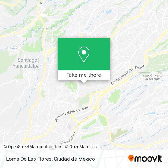 Loma De Las Flores map