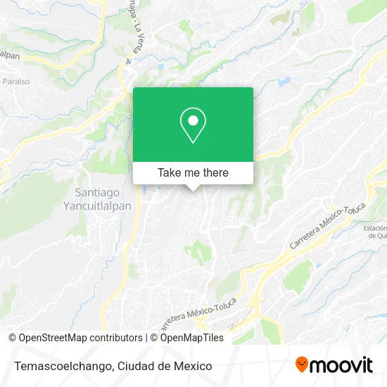 Mapa de Temascoelchango