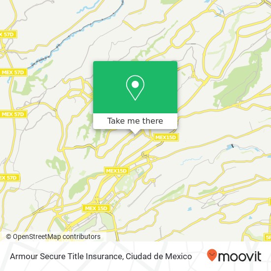 Armour Secure Title Insurance map