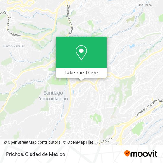 Mapa de Prichos