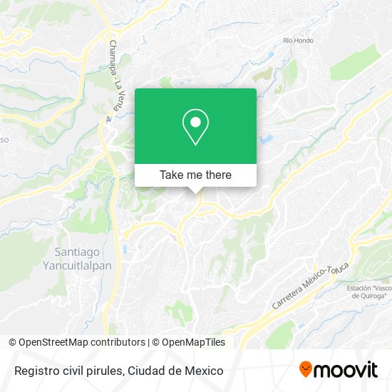 Registro civil pirules map