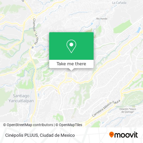 Cinépolis PLUUS map