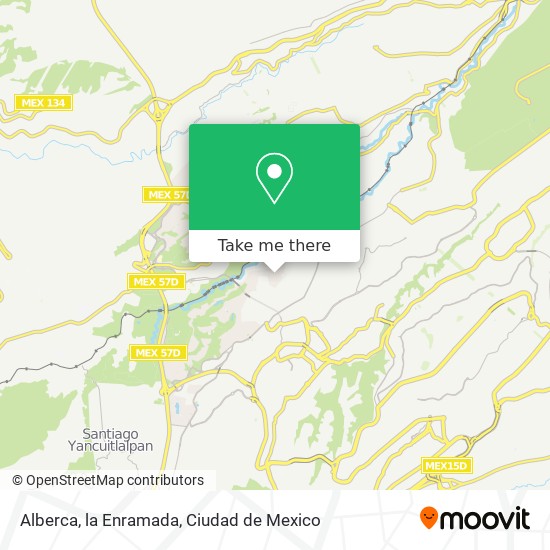 Alberca, la Enramada map