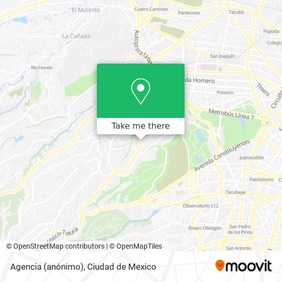 Agencia (anónimo) map