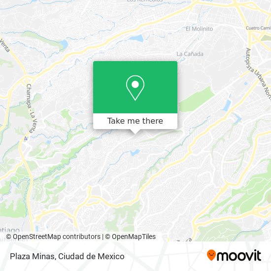 Plaza Minas map