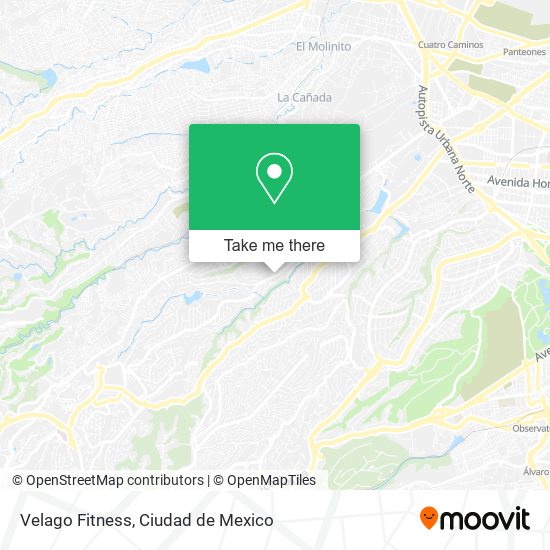 Mapa de Velago Fitness