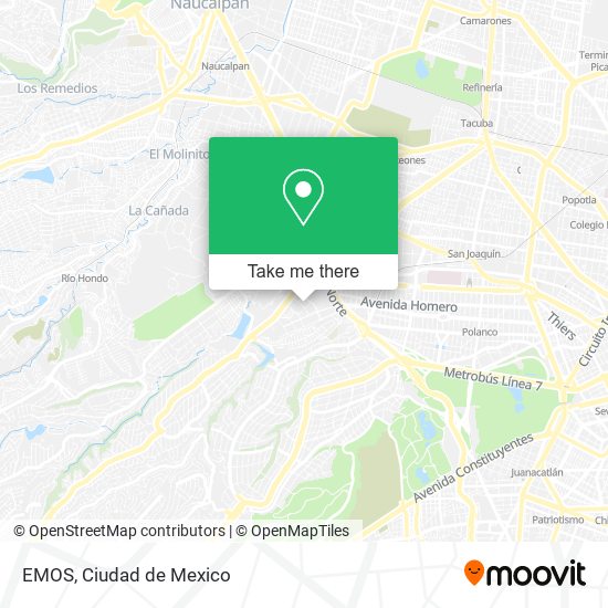 EMOS map