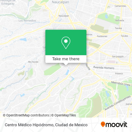 Centro Médico Hipódromo map