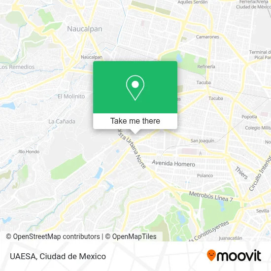 UAESA map