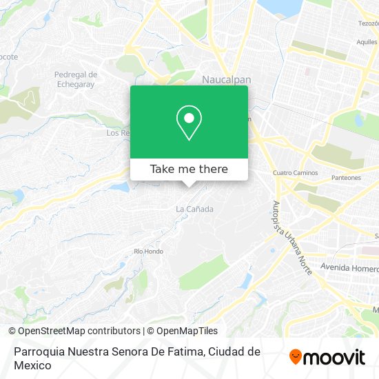 Parroquia Nuestra Senora De Fatima map