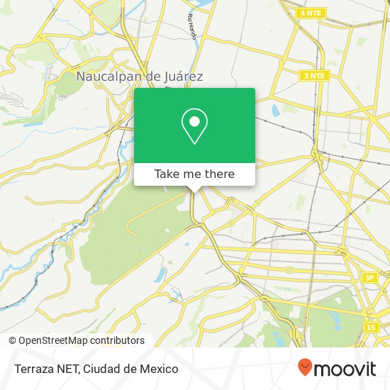Terraza NET map