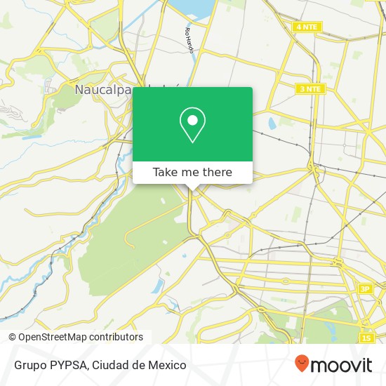 Grupo PYPSA map