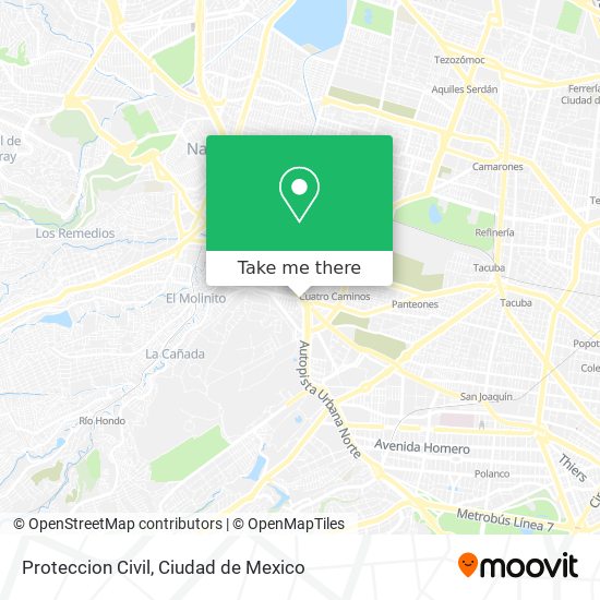 Proteccion Civil map