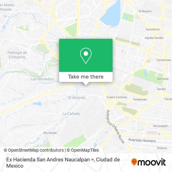 Ex Hacienda San Andres Naucalpan = map