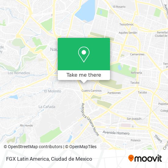 FGX Latin America map
