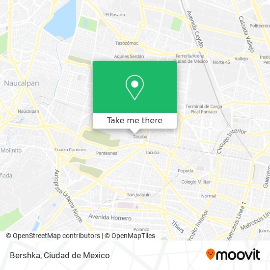 Bershka map