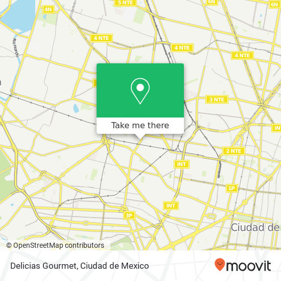 Delicias Gourmet map