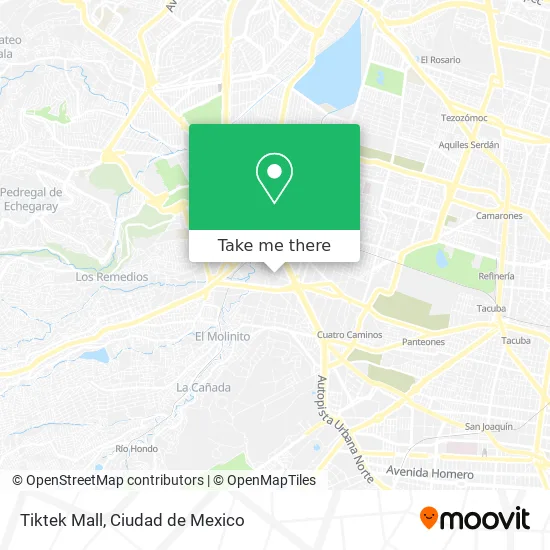 Tiktek Mall map